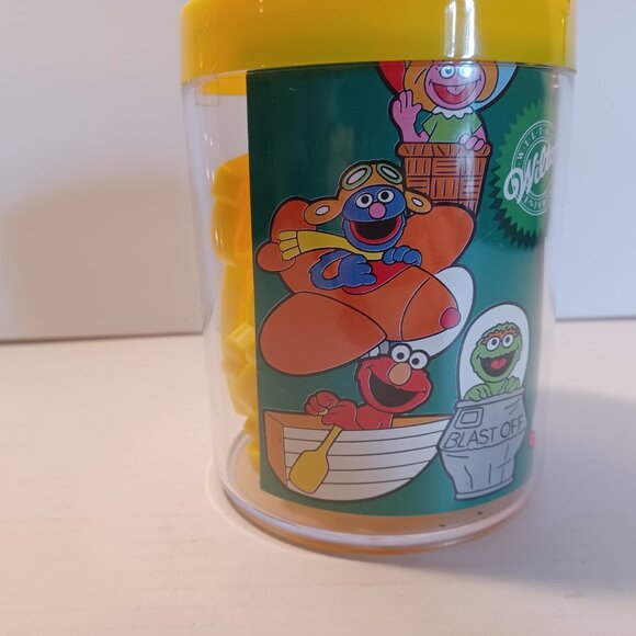 1990 Wilton Sesame Street Going Places 8 Cookie Cutters Plastic Big Bird Elmo - Picture 5 of 8